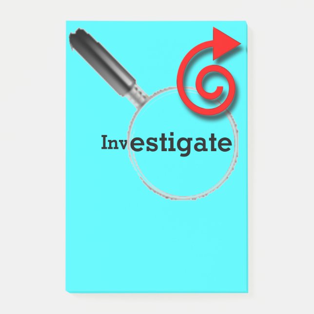 Investigate Post-it Notes (Front)