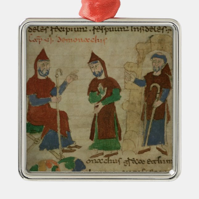 Investiture Benedictine Monk, from 'De Metal Ornament (Front)