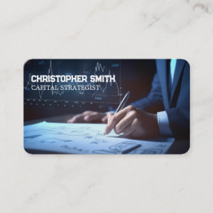 Investment Banker Finance Business Card