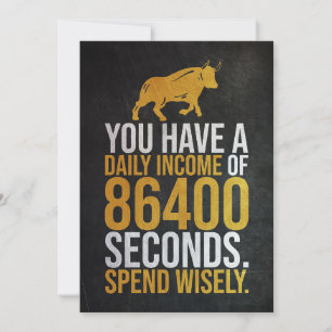 Investor 86400 Seconds Daily Income Invitation