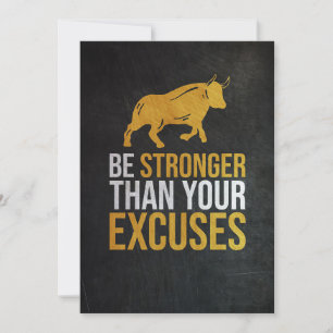 Investor Be Stronger Than Your Excuses Save The Date