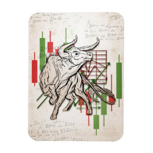 Investor Bears And Bulls Market Magnet