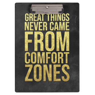 Investor Comfort Zones Clipboard