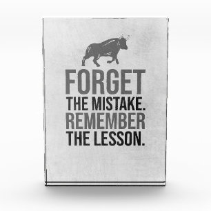 Investor Forget The Mistake Photo Block