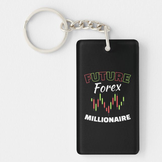 Investor Future Forex Millionaire Keychain (Front)