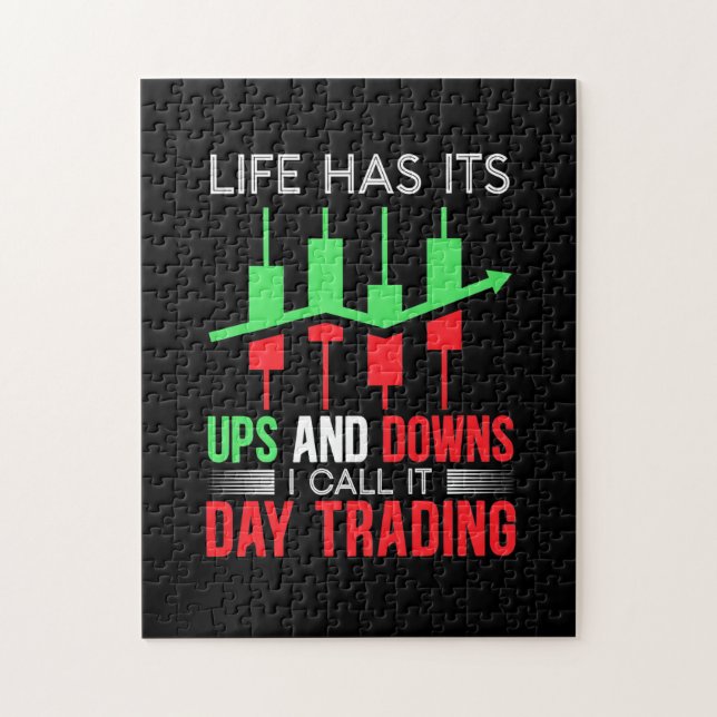 Investor I Call It Day Trading Jigsaw Puzzle (Vertical)