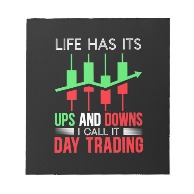 Investor I Call It Day Trading Notepad (Front)