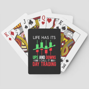 Investor I Call It Day Trading Playing Cards