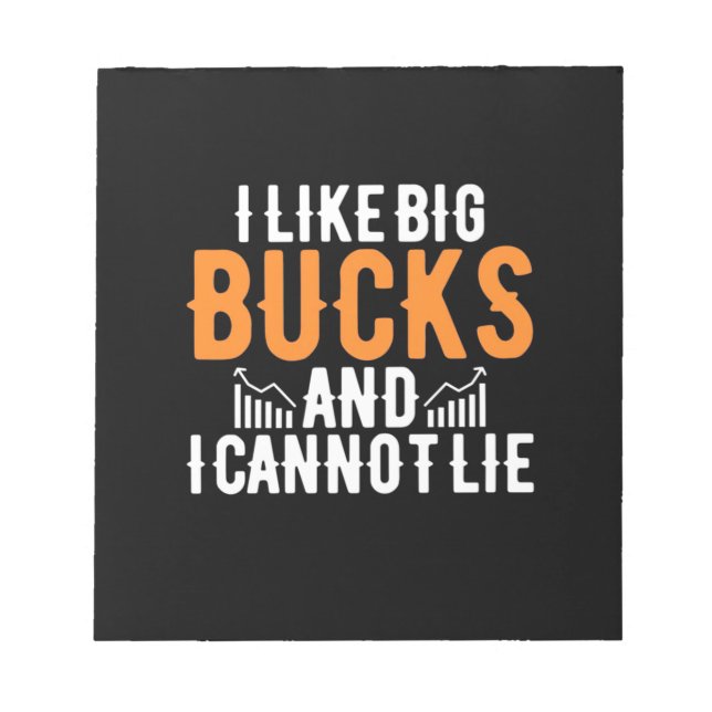 Investor I Like Big Bucks Notepad (Front)