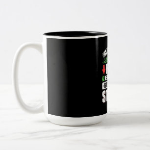 Investor In My Head Buy More Stocks Two-Tone Coffee Mug