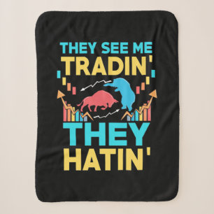 Investor They See Me Trading Sherpa Blanket
