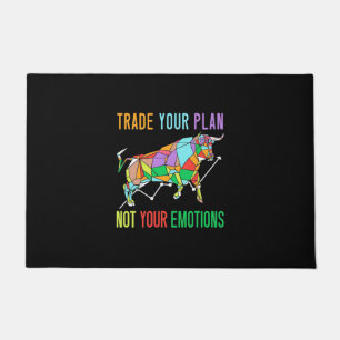Investor Trade Your Plan Doormat