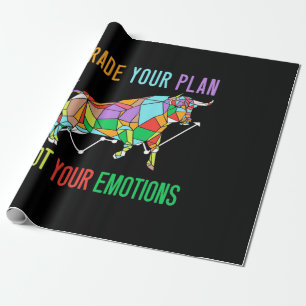 Investor Trade Your Plan Wrapping Paper