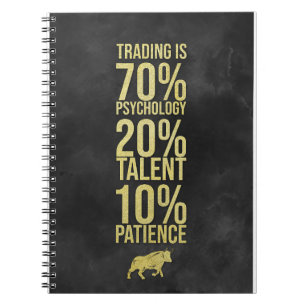 Investor Trading Talent Patience Notebook