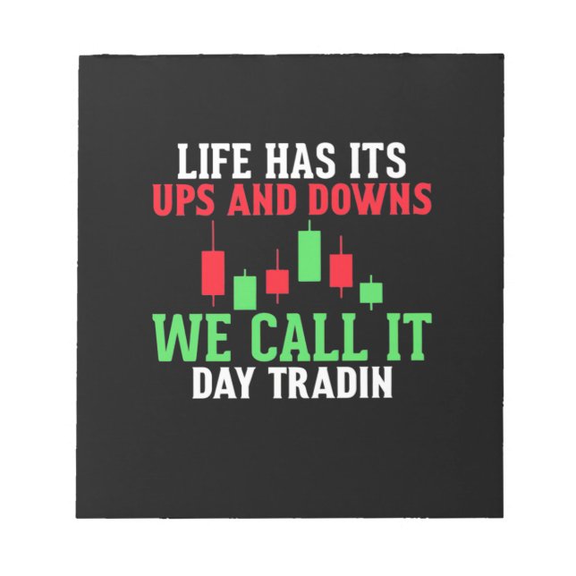 Investor We Call It Day Trading Notepad (Front)