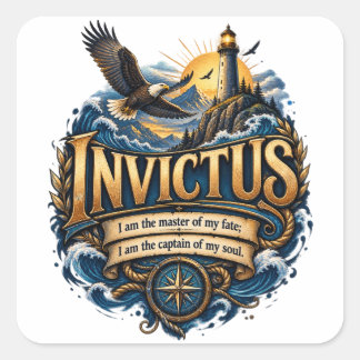 Invictus Master of My Fate Sticker
