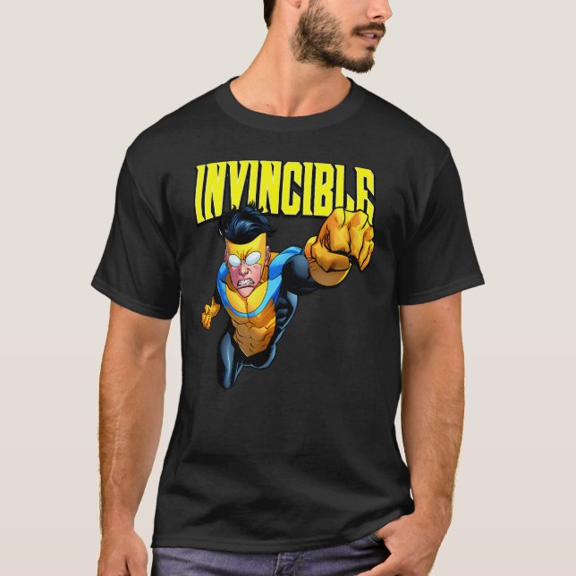 Invin Cible Comic Anime T-Shirt (Front)