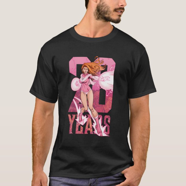 Invincible 20 Years - Atom Eve T-Shirt (Front)