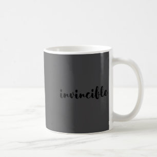 Invincible - Motivational  Coffee Mug