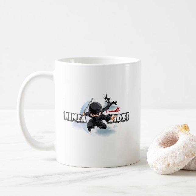 Invincible Ninja Kidz | 11oz Classic Mug (With Donut)