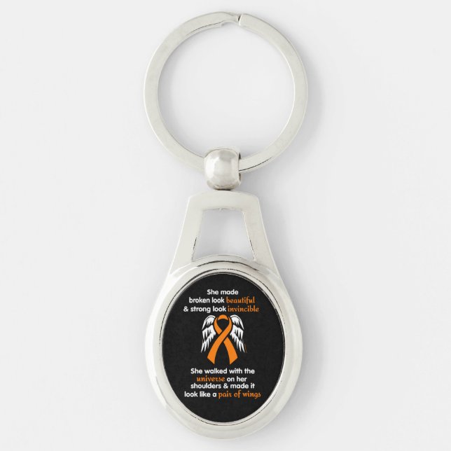 INVINCIBLE...RSD/CRPS KEYCHAIN (Front)