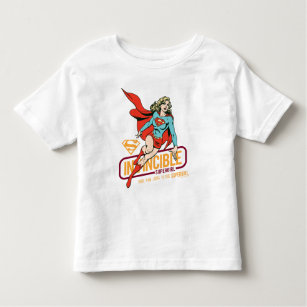 Invincible Supergirl Retro Graphic Toddler T-shirt