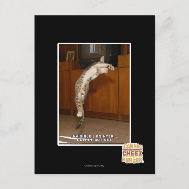 Invisible 3 Pointer Postcard (Front)