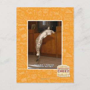 Invisible 3 Pointer Postcard