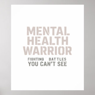  Invisible Battles, Inner Strength Poster