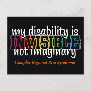 INVISIBLE...CRPS POSTCARD