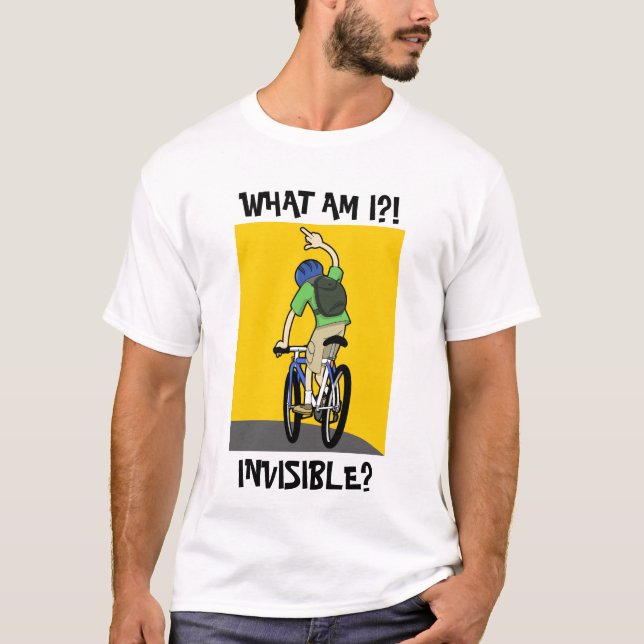 Invisible Cyclist T-Shirt (Front)
