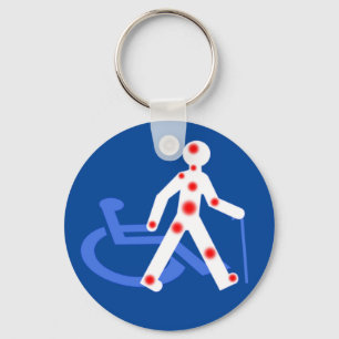 Invisible disability / Visible Keychain