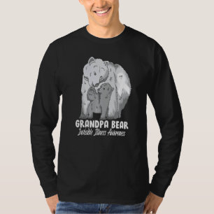 Invisible Illness Child Awareness Grandpa Bear Sup T-Shirt
