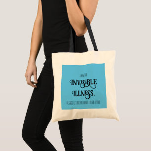 Invisible Illness Tote Bag