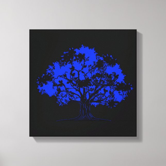 Invisible Oak Canvas Print (Front)