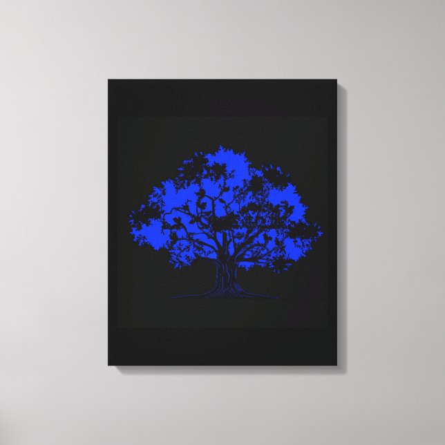 Invisible Oak Canvas Print (Front)