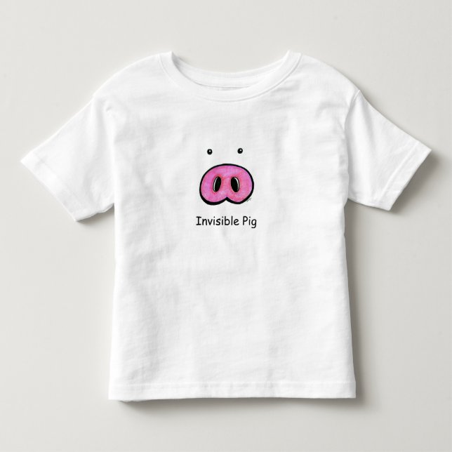 Invisible Pig Tee Shirt (Front)