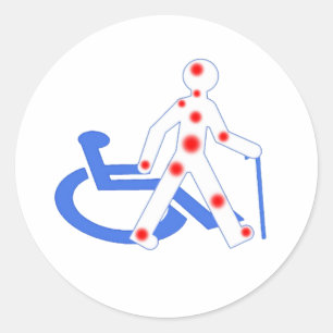 Invisible Ronde Stickers / Visible Handicap
