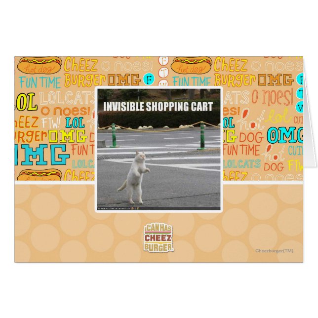 INVISIBLE SHOPPING CART (Front Horizontal)