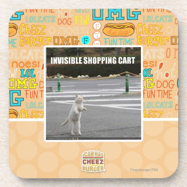 INVISIBLE SHOPPING CART COASTER (Front)