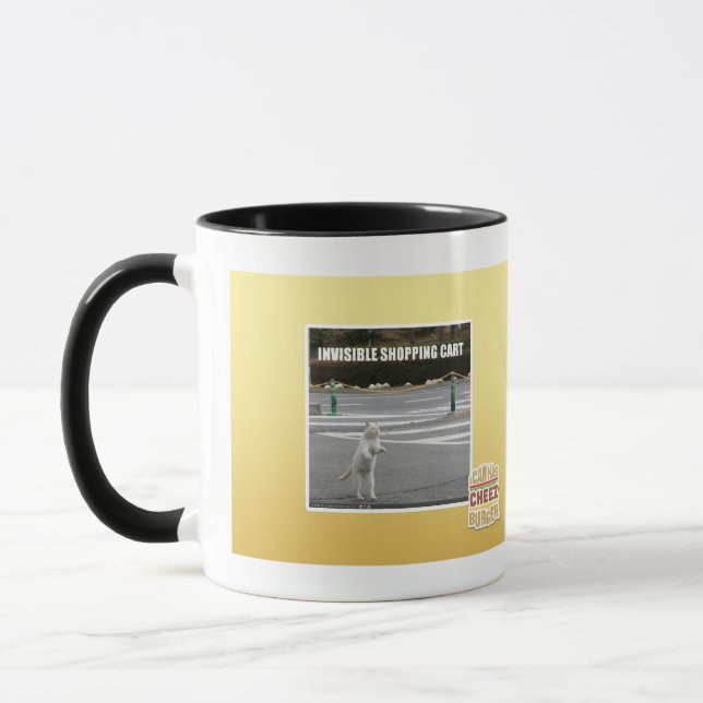 INVISIBLE SHOPPING CART MUG (Left)