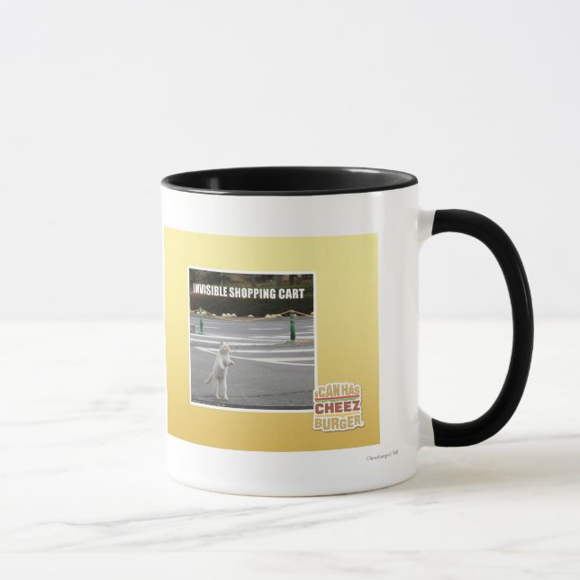 INVISIBLE SHOPPING CART MUG (Right)