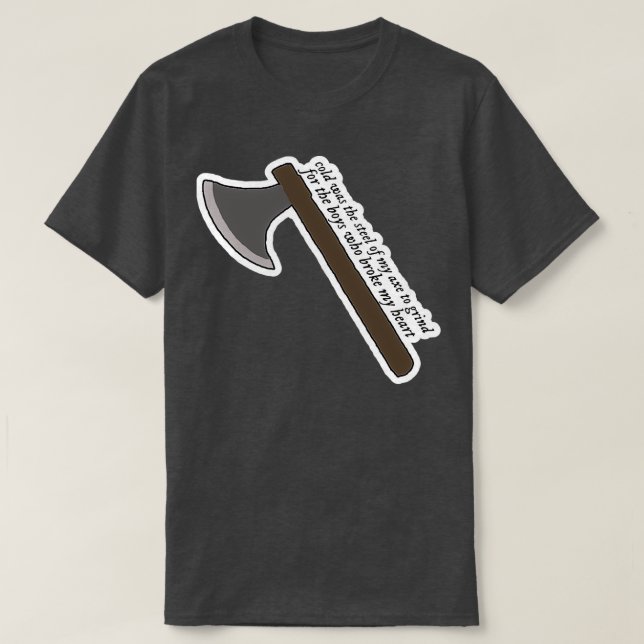 Invisible String Lyrics Folklore T-Shirt (Design Front)