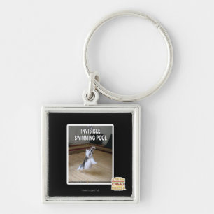 Invisible Swimming Pool Keychain