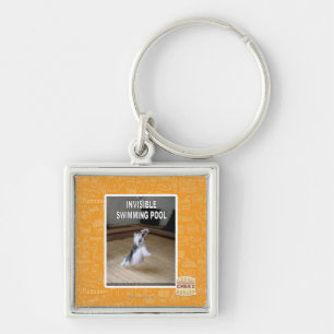 Invisible Swimming Pool Keychain