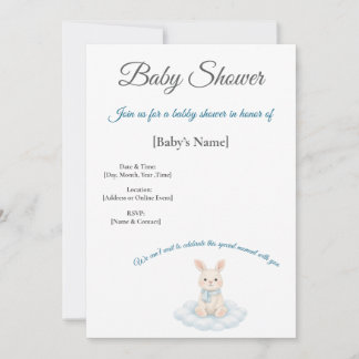 Invitación A Baby Shower to Celebrate Invitation