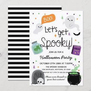 Invitación Cute Halloween Party Invitation
