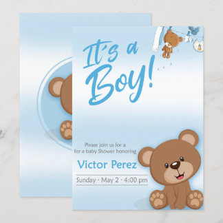 Invitación para baby shower invitation