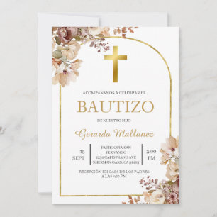 Invitación para bautismo  invitation