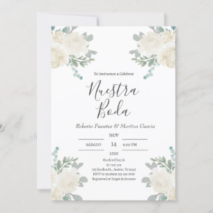 Invitación para Boda español Invitation